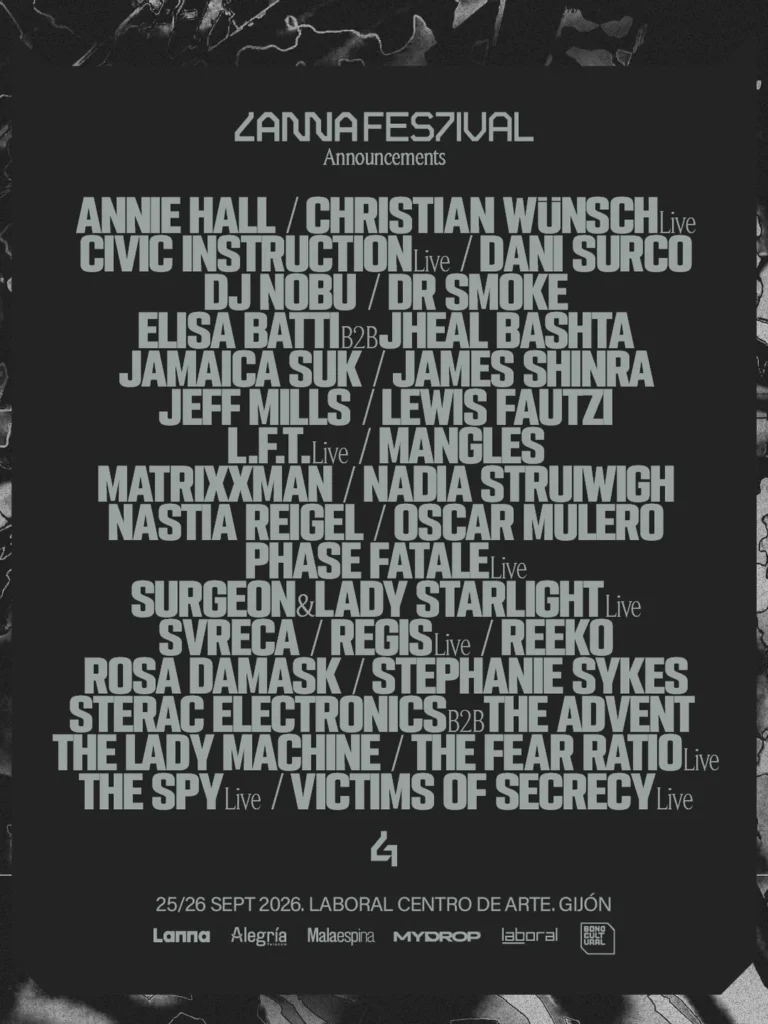 Cartel de LANNA FESTIVAL