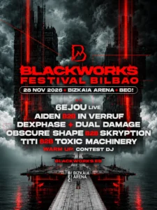 Cartel de BLACKWORKS FESTIVAL BILBAO