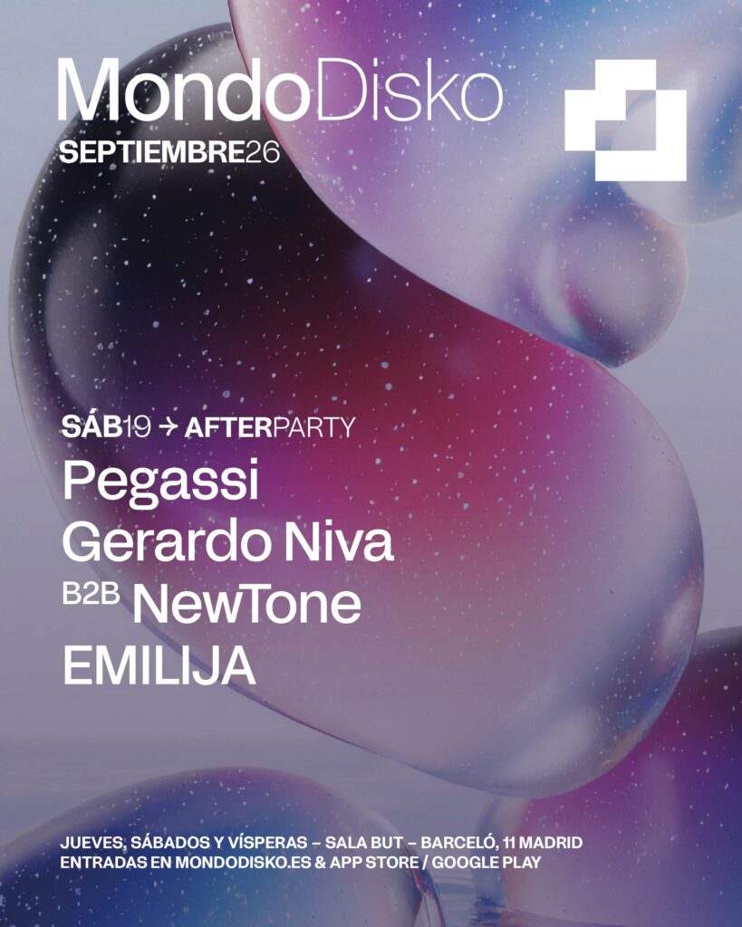 Cartel de Mondo Disko Afterparty