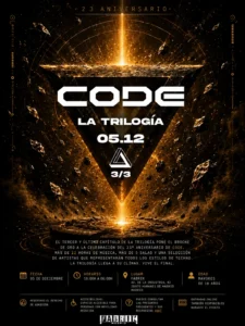 Cartel de CODE: La Trilogía 3