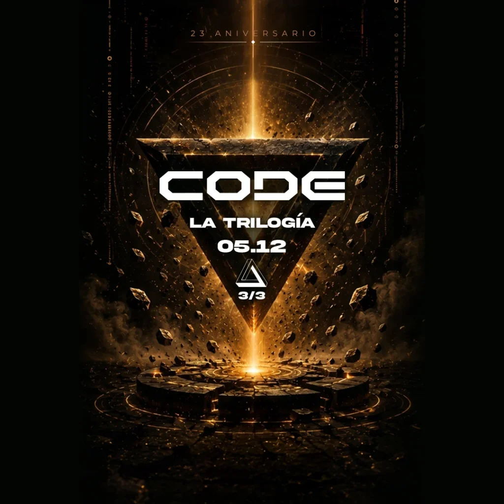 Cartel de CODE 23 Aniversario: La Trilogía [Tercera parte]