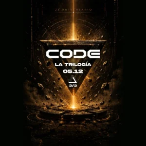 Cartel de CODE 23 Aniversario: La Trilogía [Tercera parte]