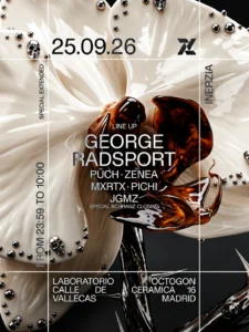 Cartel de INERZIA OPENING