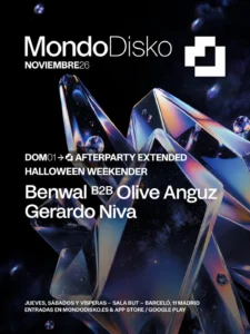Cartel de MONDO DISKO AFTERPARTY EXTENDED – HALLOWEEN WEEKENDER