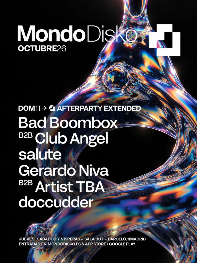 Cartel de MONDO KRYSTAL AFTERPARTY EXTENDED