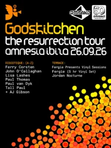 Cartel de GODSKITCHEN: THE RESURRECTION TOUR