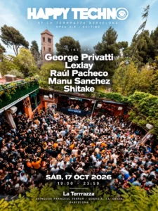 Cartel de HAPPY TECHNO
