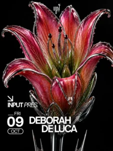 Cartel de INPUT PRES. DEBORAH DE LUCA