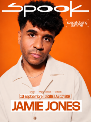 Jamie Jones protagoniza el Special Closing Summer el 13 de septiembre en Spook, Valencia, en una jornada de House y Tech House.