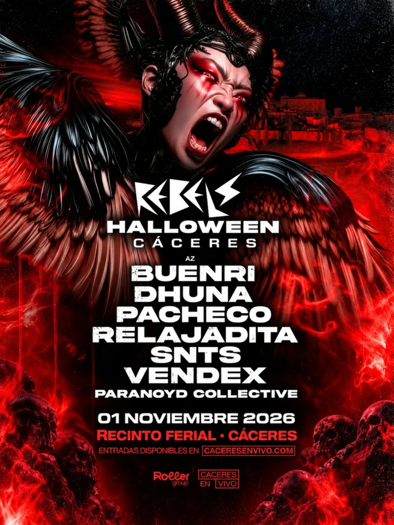 Cartel de HALLOWEEN CÁCERES