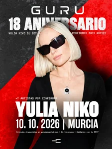 Cartel de 18 ANIVERSARIO GURU