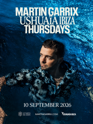Martin Garrix regresa a Ushuaïa Ibiza el 10 de septiembre junto a Citadelle, R3HAB y Justin Mylo para una tarde de electrónica festivalera.