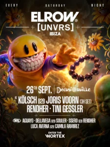 Cartel de ELROW IBIZA – DELUSIONVILLE