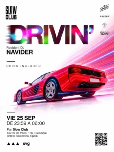 Cartel de DRIVIN'