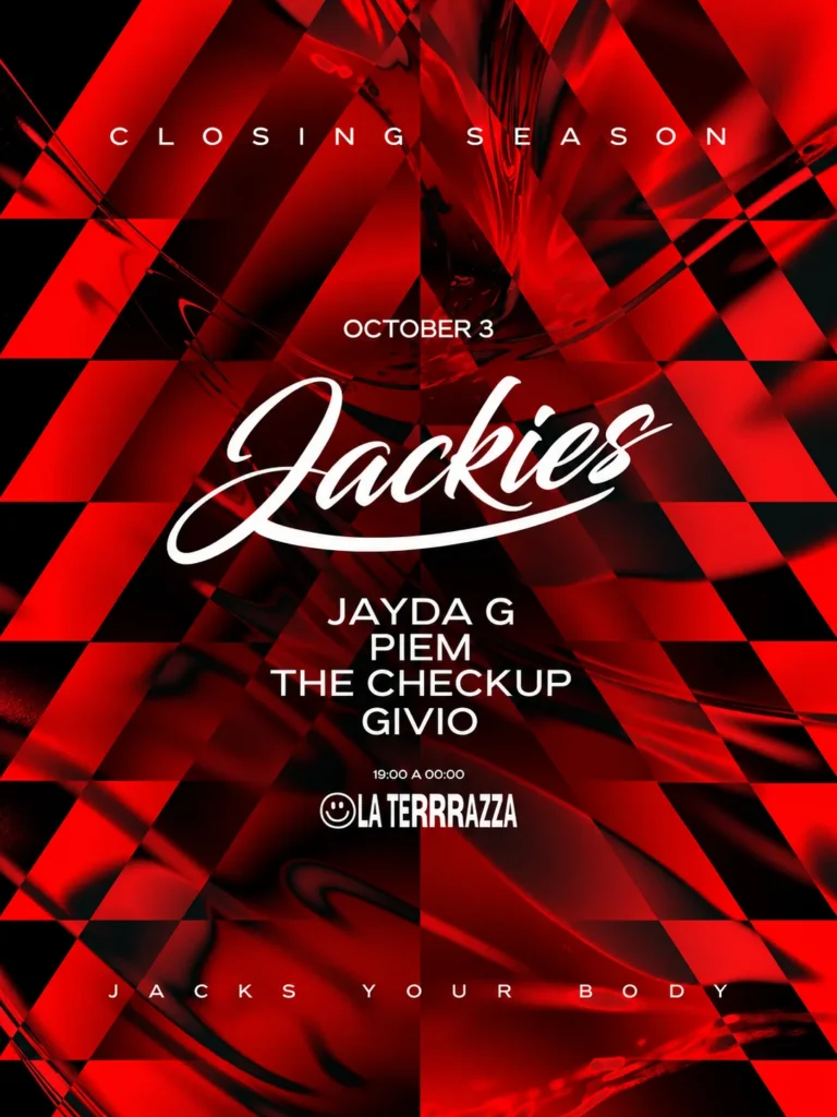 Cartel de JACKIES CLOSING SEASON