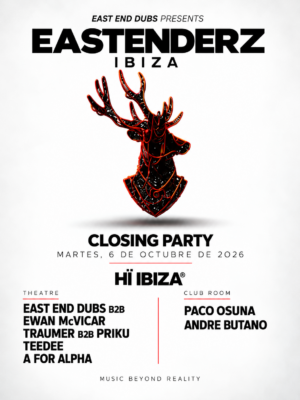 Closing Party 2026 viernes, 9 de octubre de 2026