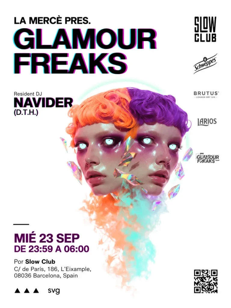 Cartel de GLAMOUR FREAKS