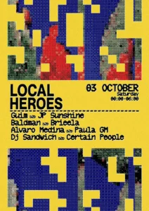 Cartel de LOCAL HEROES