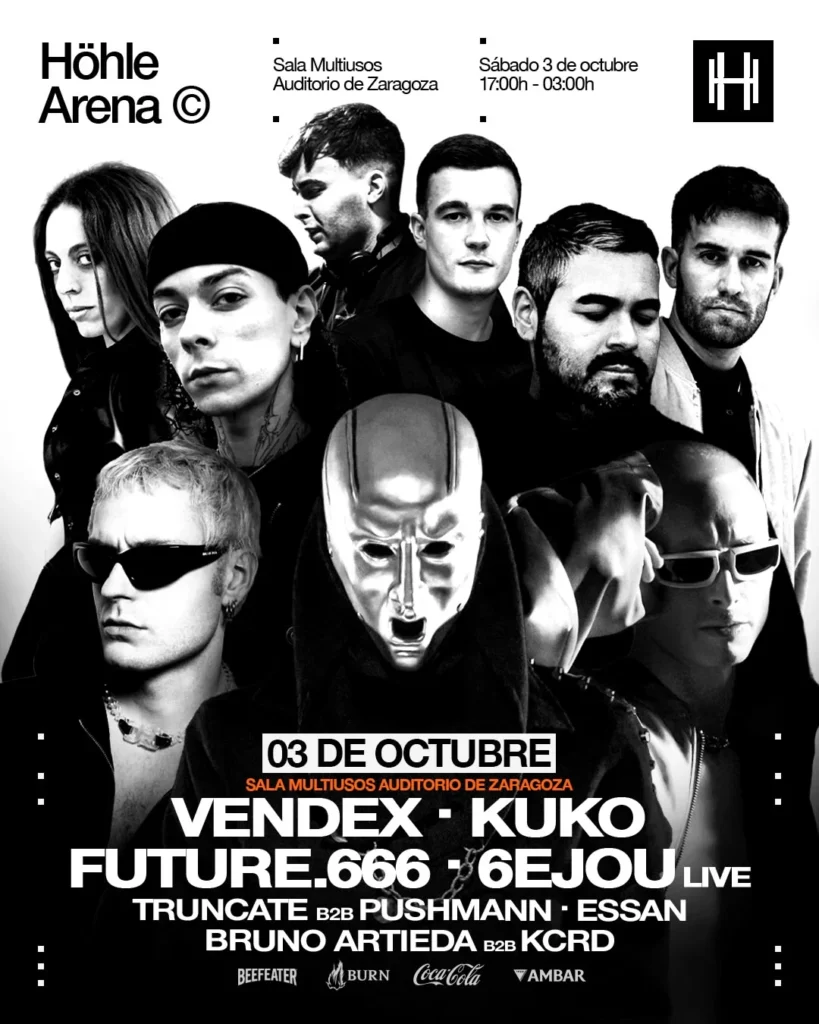 Cartel de Höhle Arena