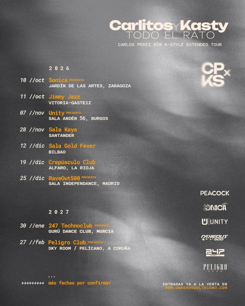 Cartel de Carlitos y Kasty Todo el Rato