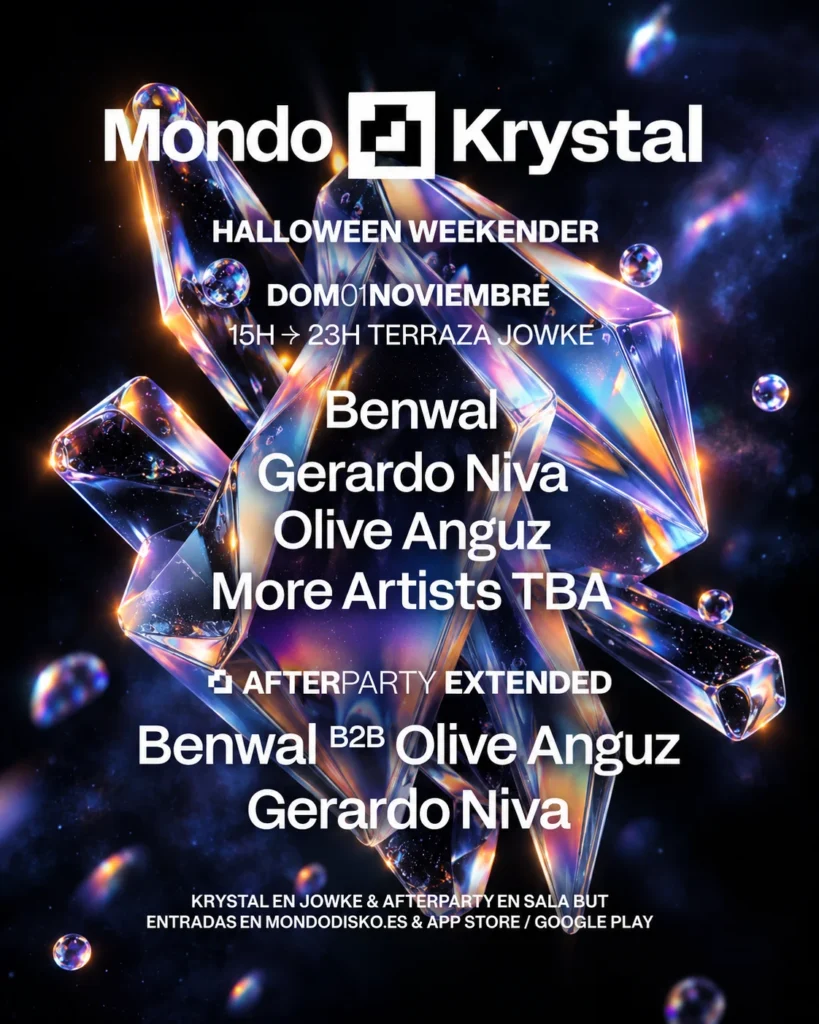 Cartel de MONDO KRYSTAL HALLOWEEN WEEKENDER