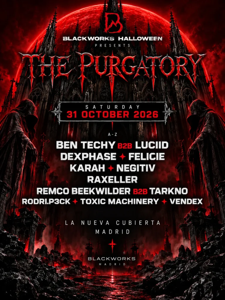 Cartel de BLACKWORKS HALLOWEEN: THE PURGATORY