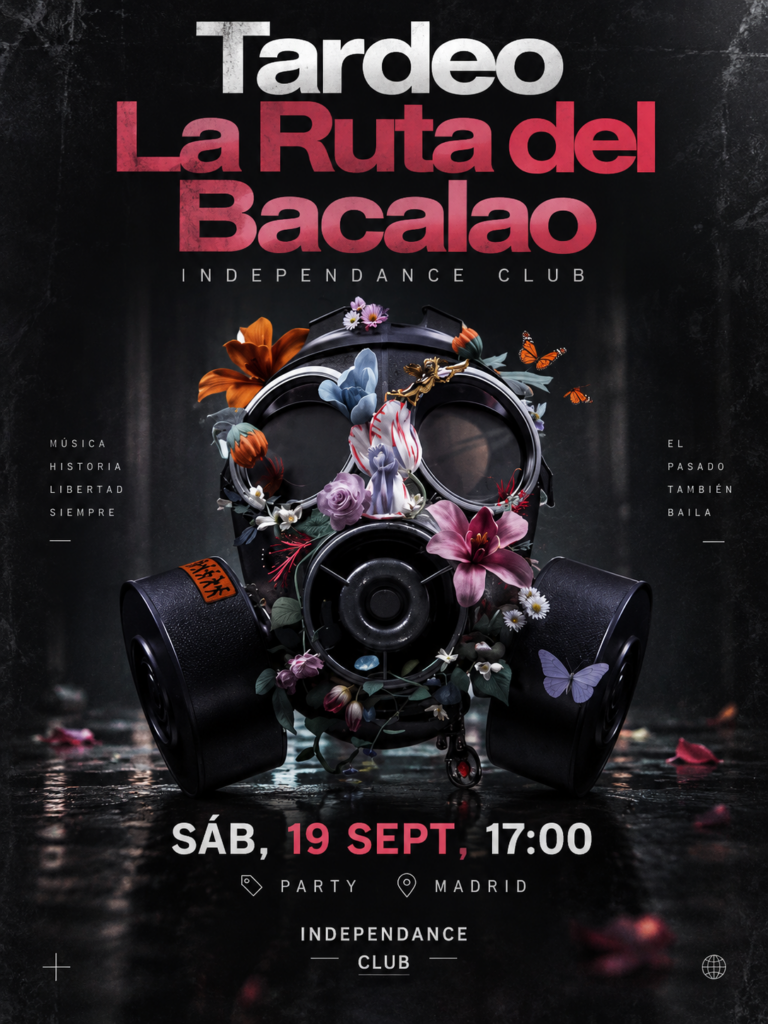 Cartel de TARDEO LA RUTA DEL BACALAO