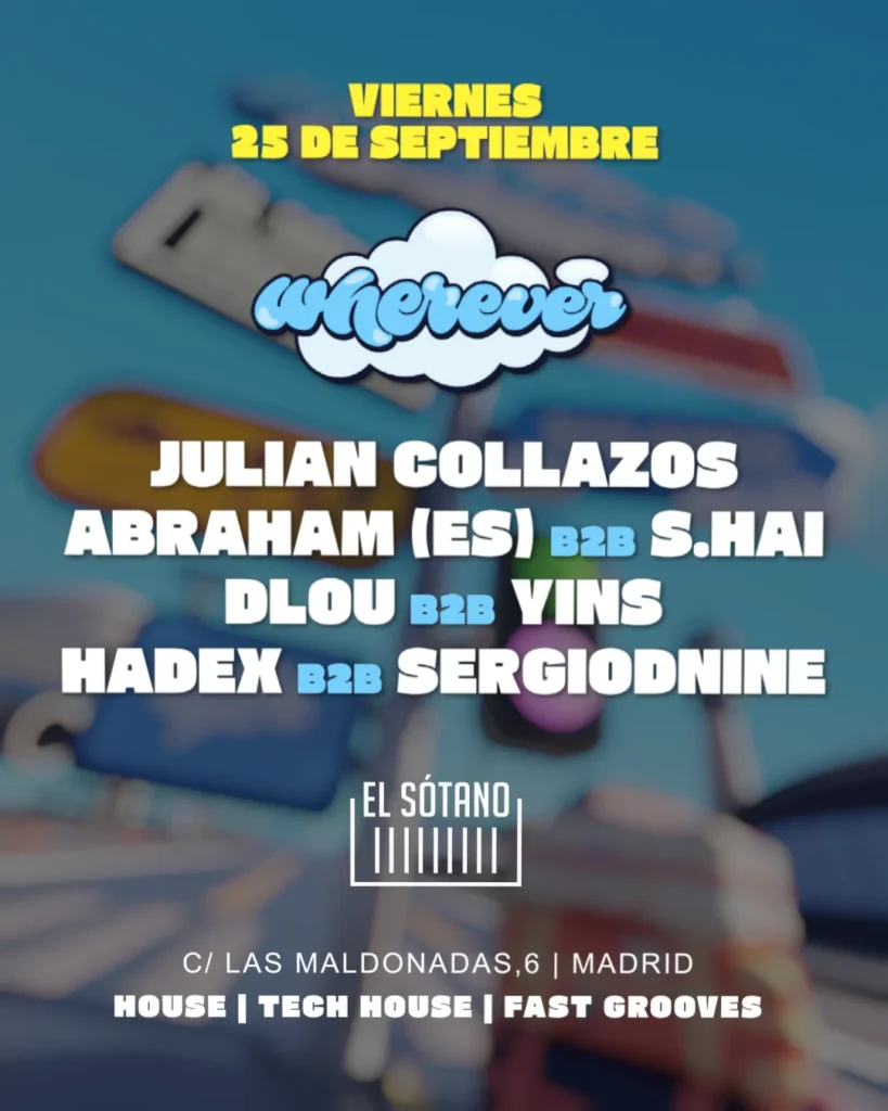 Cartel de Wherever III Aniversario