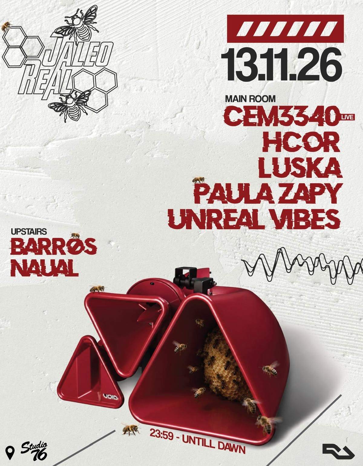 Cartel de Jaleo Real | 5ª Temporada | Parte 1: 13 de noviembre de 2026 en 13 de noviembre