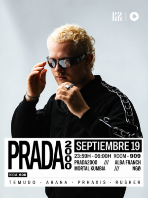 Redlux x Sonora Opening reúne a PRADA2000, Alba Franch, NGØ y Mortal Kumbia el 19 de septiembre en Sala Sonora.