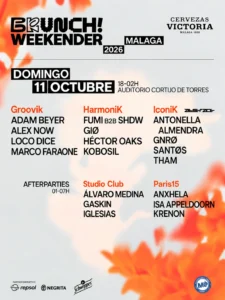 Cartel de BRUNCH! WEEKENDER 2026