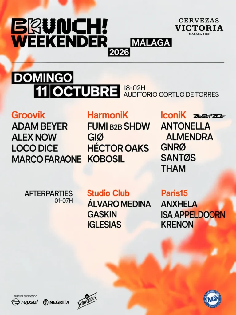 Cartel de BRUNCH! WEEKENDER 2026