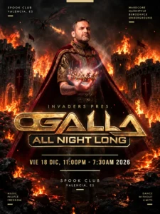 Cartel de GALLA ALL NIGHT LONG