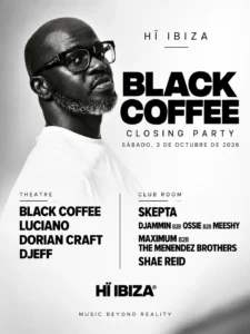 Cartel de BLACK COFFEE CLOSING PARTY