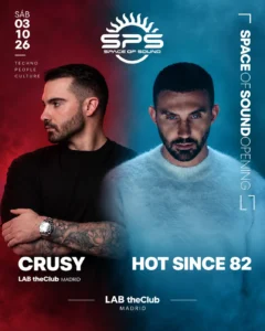 Cartel de SPACE OF SOUND OPENING