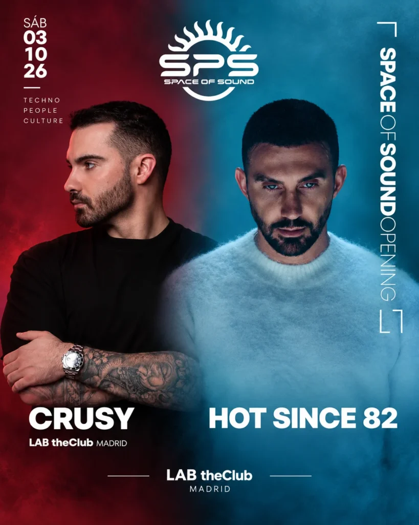 Cartel de SPACE OF SOUND OPENING