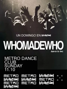 Cartel de UN DOMINGO EN METRO