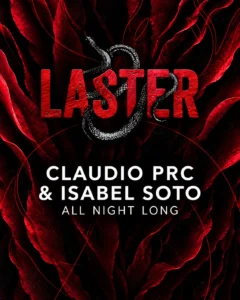 Cartel de LASTER CLUB PRESENTS CLAUDIO PRC & ISABEL SOTO