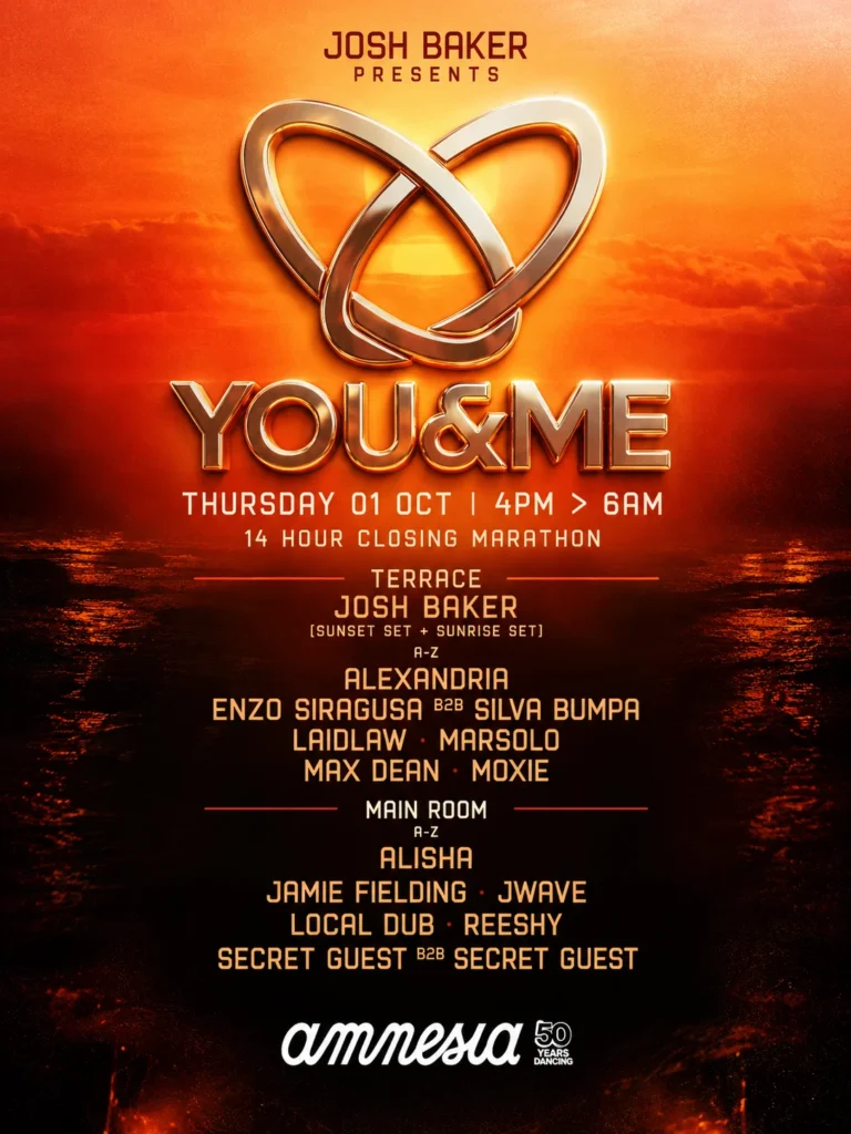 Cartel de YOU & ME CLOSING MARATHON