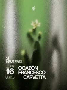 Cartel de INPUT PRES. OGAZÓN