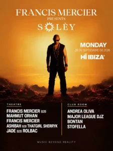 Cartel de FRANCIS MERCIER PRESENTS SOLÈY