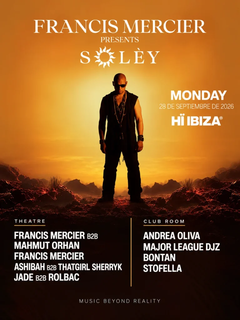 Cartel de FRANCIS MERCIER PRESENTS SOLÈY