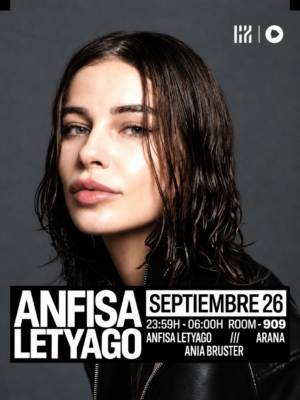 Anfisa Letyago llega a Sala Sonora el 26 de septiembre junto a Arana y Ania Bruster.