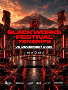 Cartel de BLACKWORKS FESTIVAL TENERIFE