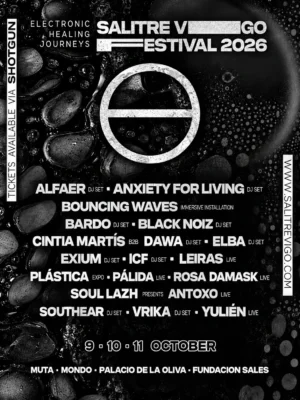 Cartel de SALITRE VIGO FESTIVAL 2026: 9 de octubre de 2026 en Vigo, Pontevedra