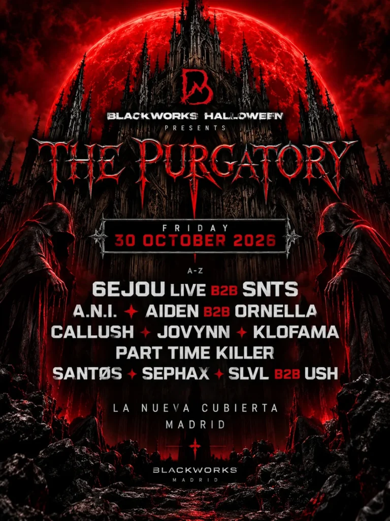 Cartel de BLACKWORKS HALLOWEEN: THE PURGATORY