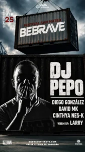Cartel de BE BRAVE