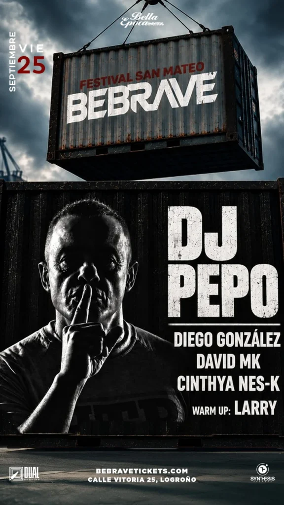 Cartel de BE BRAVE