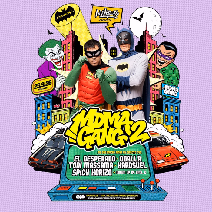 Cartel de INVADERS MDMA GANG 2