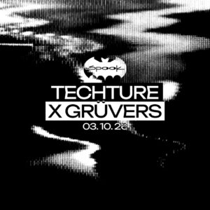 Cartel de TECHTURE x GRUVERS